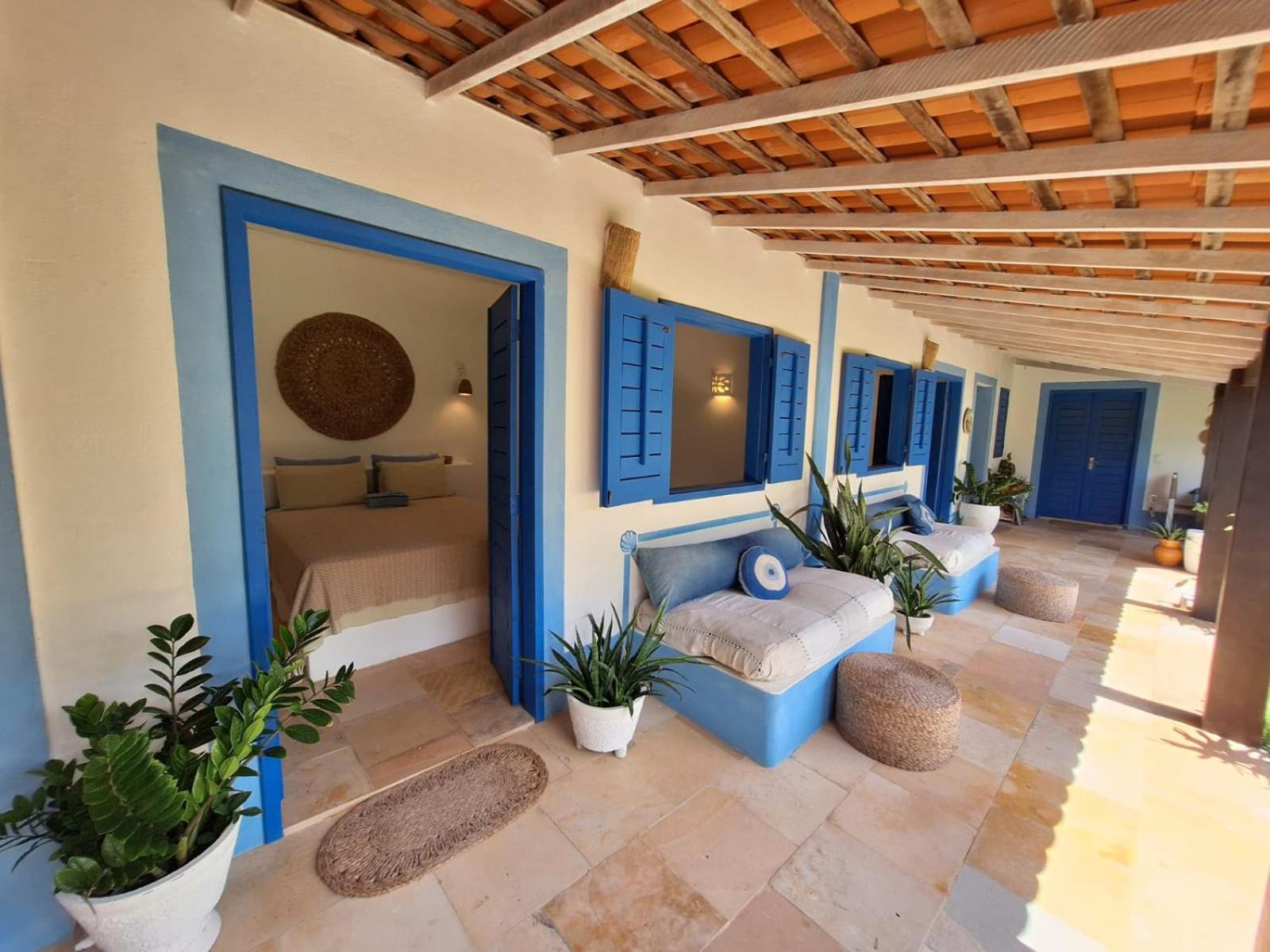 Pousada Casa Azul Do Piaui Луиш Корея Стая снимка